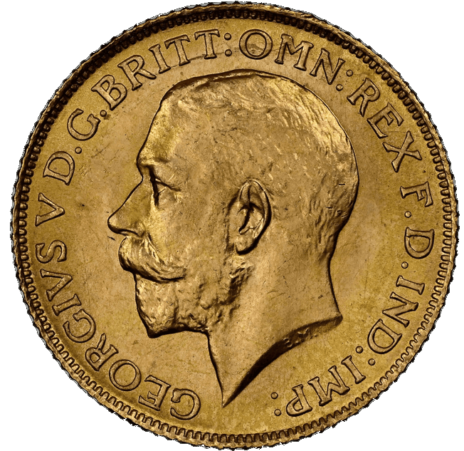 Sovereign George V i guld - Storbritannien - Myntbyrån